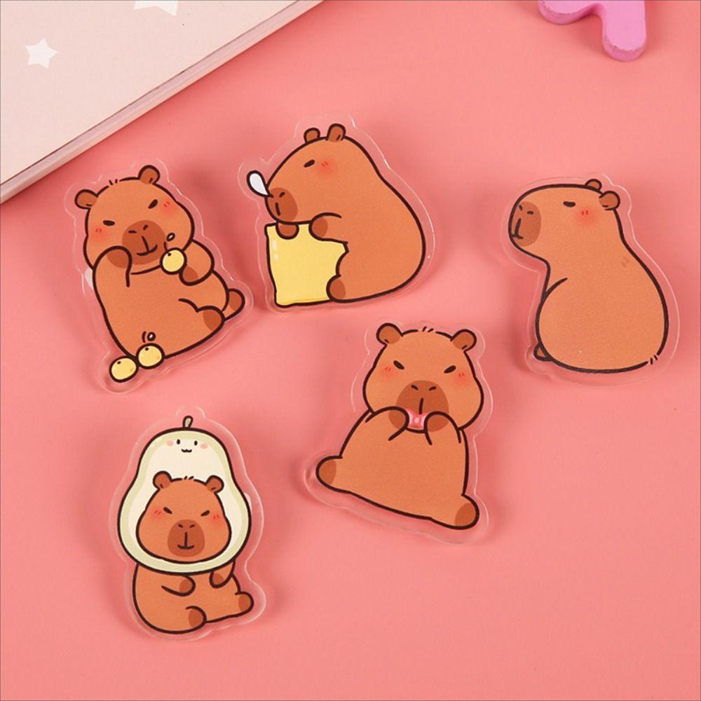 Cute Capybara Pins Bag Pin Brooches Personalized Lapel Badge  Kids Gift