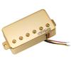 Wilkinson WOCHB Ceramic PAF Humbucker Pickup PU Bridge for Les Paul SG Electric Gold Guitar,