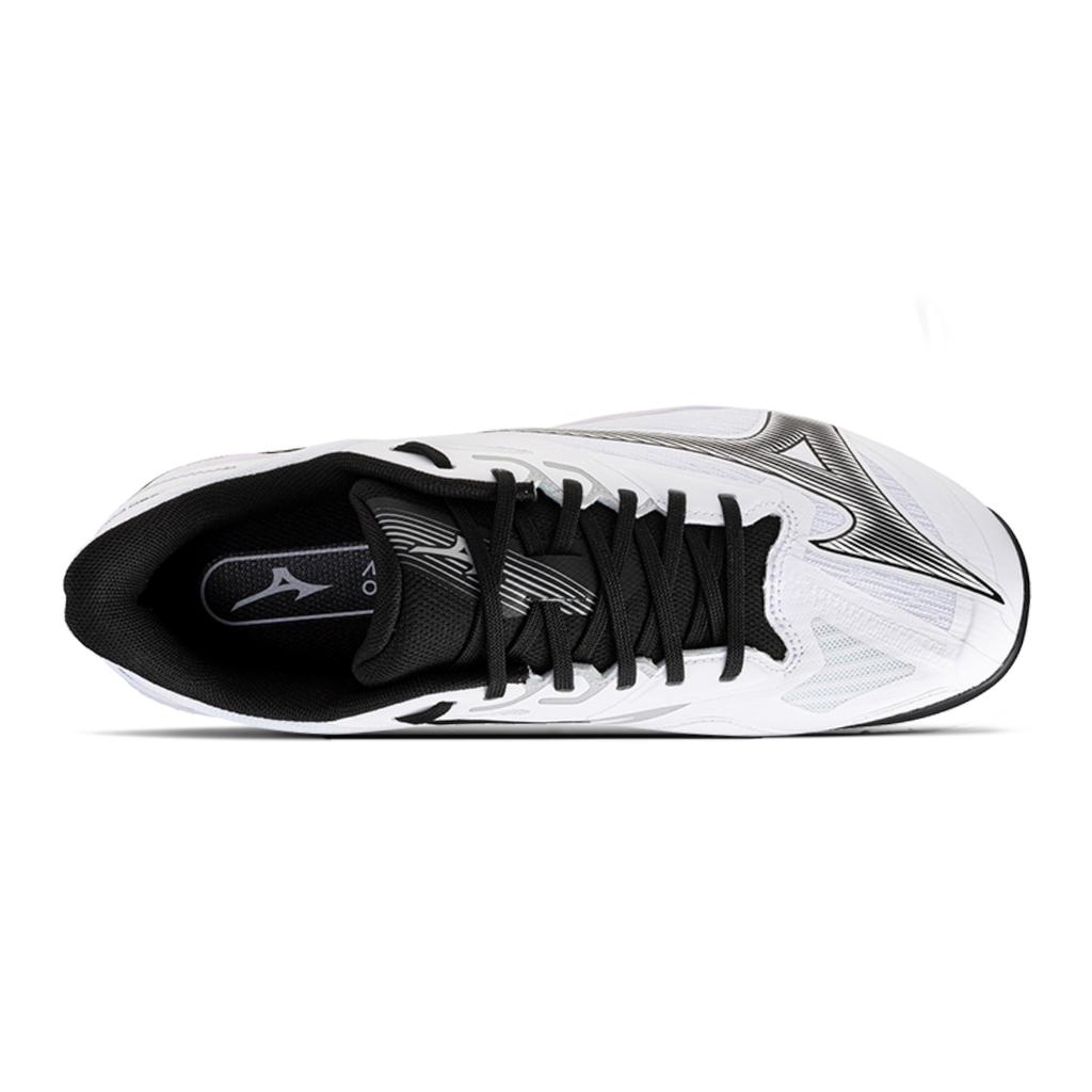 Mizuno Wave Exceed Court Ac Stylish Non-Slip Durable Lightweight Low-Top Tennis Shoes Unisex Sneakers White Black 61GA251809