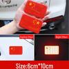 Chinese Flag Reflective 3D Car & Motorcycle Stickers