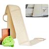 Double Sided Exfoliating Shower Belt Terry Cloth Body Back Scrubber Loofah Back Strap  Shower Rub