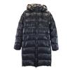 DUVETICA Down Coat 42 Black Hood Women Used
