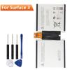 Replacement Battery For Microsoft Surface 3 1645 Surface3 G3HTA004H G3HTA003H Rechargeable Tablet Battery 7270mAh