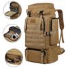 Large Capacity Hiking Backpack Outdoor Camping Rucksack Canvas Trekking Backpack