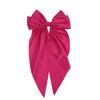 Woman New Bowknot Streamer Hairpin Chiffon Ribbon Barrette Bow Back Head Spring Clip Headwear Fashion Hair Accessories
