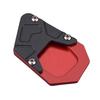 HRuizq Motorcycle Side Bracket Plates Fits Honda X-ADV(21-) XL750 Transalp (23-) Side Stand Plate (Red)