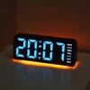 Multifunctional LED Digital Clock with Large Numbers, Date, Snooze & Atmosphere Light - Model GH9001.