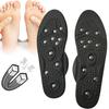 Magnetic Acupressure Insole Massage Breathable Sweat Absorbent Maintain Arch Support 22 Magnets Iron Insole Reflexology Shoe Pads