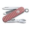 VICTORINOX Classic Precious ALOX Collection Gentle Rose Swiss Army Knife Multifunctional Knife Outdoor Camping Scissors with Flat Head Screwdriver