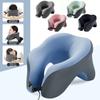 Portable Travel Neck Support Pillow with Storage Bag Ergonomic Design Soft Wear Resistant Easy To Carry Neck Pillow
