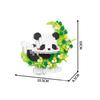 New Mini Cat Dog Raccoon Panda Cute Pet Small Building Blocks Model Series Decorations Children's Toys Children's Gift