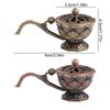 Retro Copper Lotus Hand Stove Zinc Zinc Alloy Brass Incense Holder Metal Censer  Indoor CDN