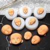 Q Version Doll Modification Accessories Baby Face Silicone Molds Clay Head Sculpey 3D Facial Mould
