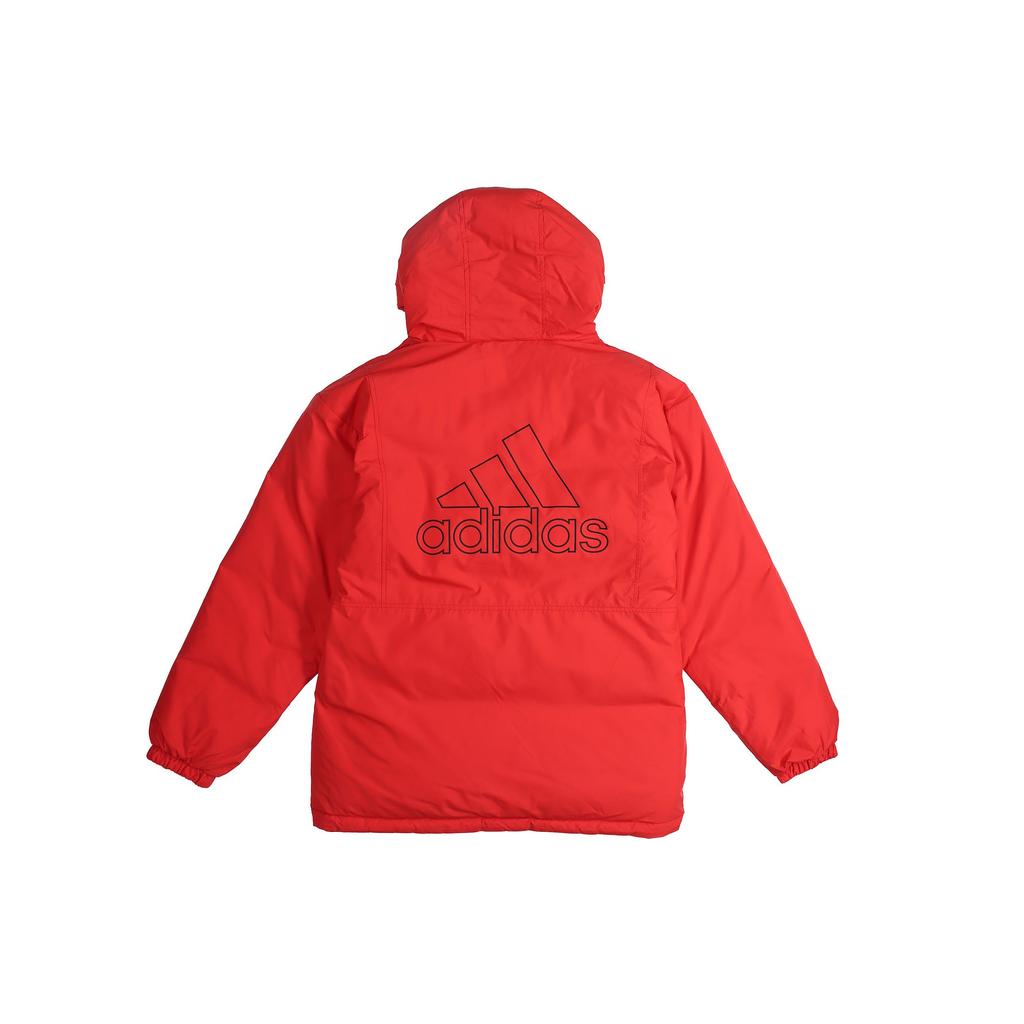 Adidas Reversible Hooded Down Jacket Men Outerwear Black EH4011