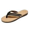 Fashion Casual Men's Flip-flops Summer Outdoor Non-slip Beach Vacation Sandals Light Slippers Men's Shoes Sizes 40-45 Mesh Slippers