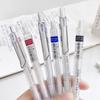 0.5MM ST Tip Neutral Pen Black/Red/Blue Ink Ballpoint Pen Transparent Writing Tools  Student