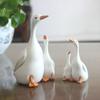 Mother and Child Duck Garden Resin Ornament for Courtyard Decoration