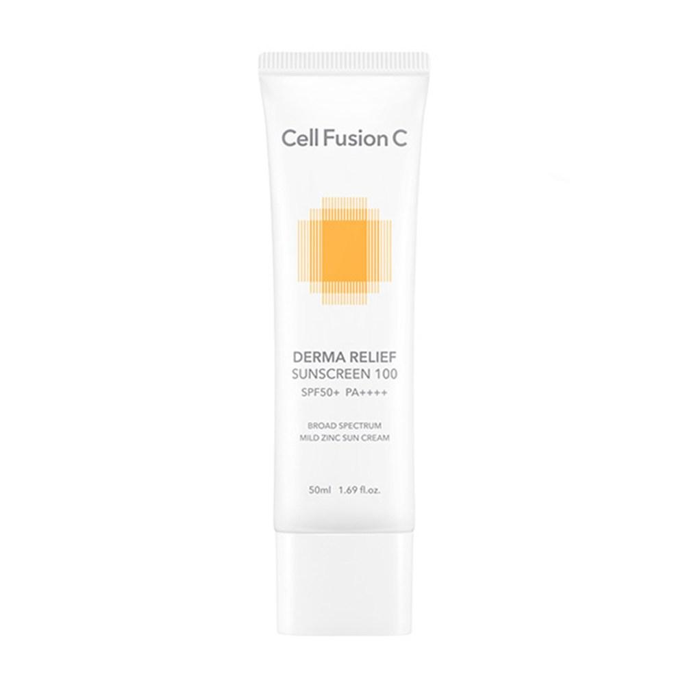 Cellfusion C Derma Relief Sunscreen 100 SPF50+ PA++++, 50ml, 1 Unit