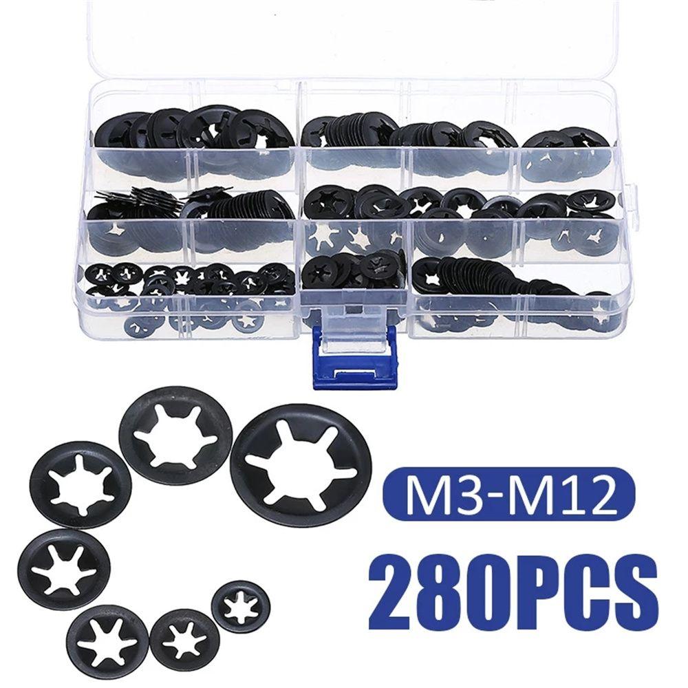 Locking Washers Fastener Clips Starlock Washers Star Gaskets Star Tooth Fastener Star Nut Fastener