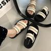2025 New Soft-bottomed Cool Slippers Women Wear Thick Soles To Increase the Height of Going Out Beach Slippers Trendy Sandals Women