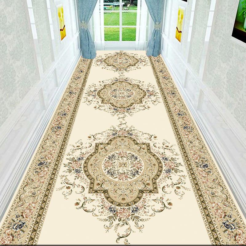 Modern Luxury Abstract Hallway Carpet Non-slip Corridor Aisle Runner Home Living Room Decor Stairway Rug Kitchen Floor Mat