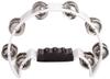 KC Tambourine, Half-Moon Shape, HMT-2005, White