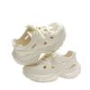 Height Increasing Hole Shoes for Women and Men, Thick Soled Beach and Seaside Anti Slip EVA Anti Odor Toe Cap Cool Mop for Women and Men
