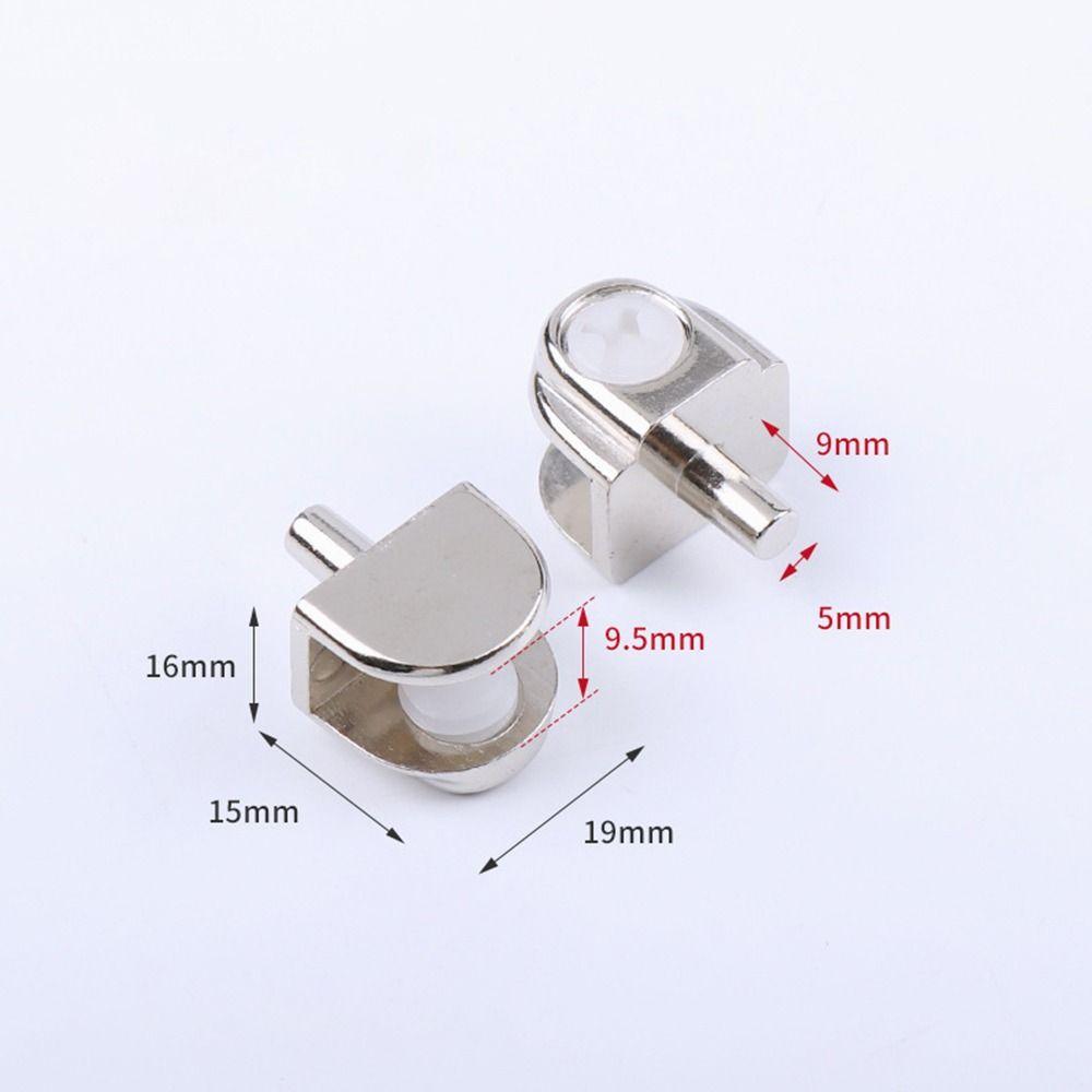 Thicken For 6-12mm Furniture Hardware Glass Clamp Panel Bracket Shelves Clips Shelf Holder Support