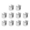 10pcs Glass Plate Fixing Clamp Zinc Alloy Board Fixing Clip for 6?8mm Glass Wooden Boards