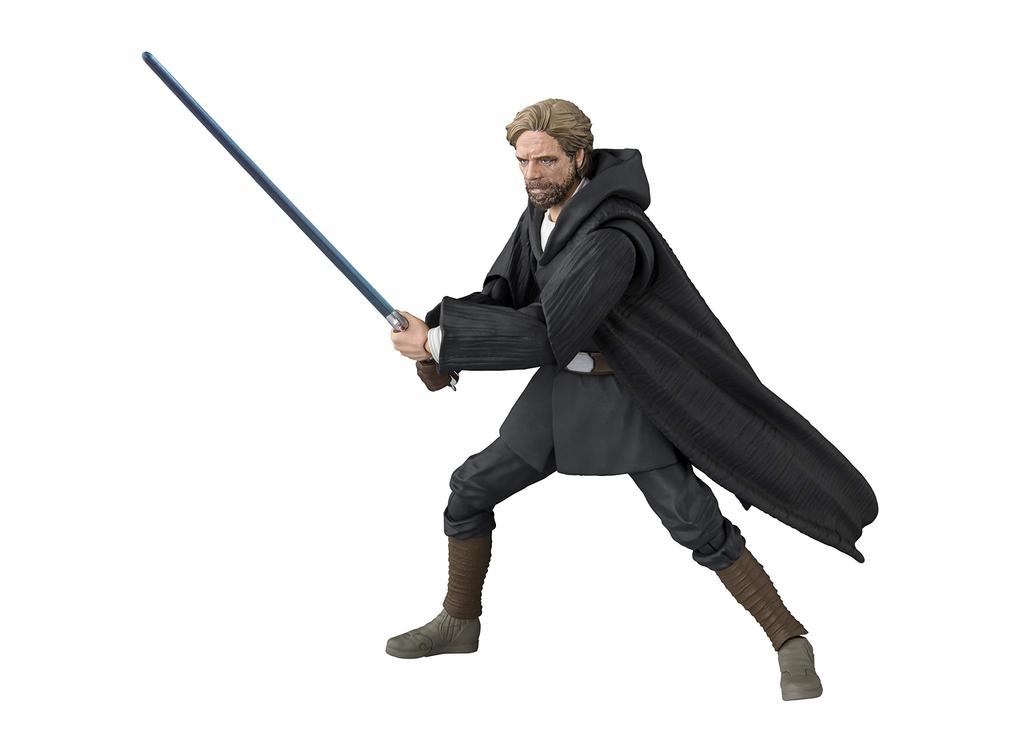 TAMASHII NATIONS Star Wars Luke Skywalker of Crait Last 150mm Painted Movable Figure S.H.Figuarts -Battle Ver.- (The Jedi) Approx. PVC&ABS