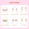 Women Transparent Chest Sticker Breast Lifting Push Up Strapless Invisible Tapes