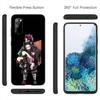 For iPhone 16 15 Xiaomi Redmi Note 14 13 12 11 Pro Max X 16e Samsung Galaxy S25 S24 S23 Moto OPPO Huawei Anime Demon Slayer Tanjirou Nezuko Phone Case