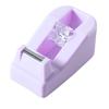 Desktop Tape Dispenser 0.79in Shaft Diameter Easy Operation Sturdy Plastic Gift Wrapping Tape
