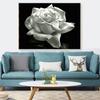 Diamond Painting With Round Stones Flowers Home Decoration 5d Diamond Mosaic Picture
