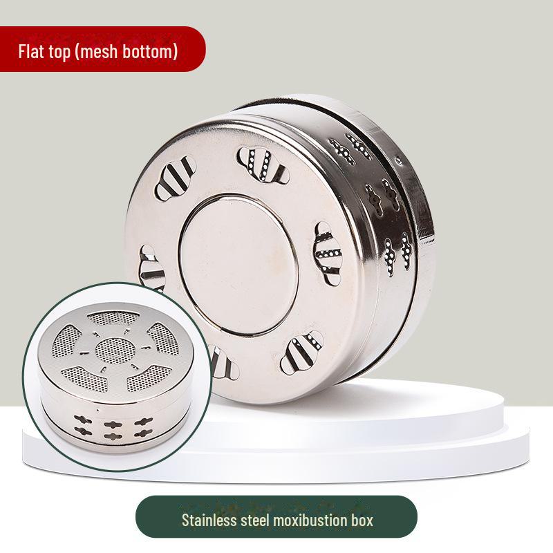 Adjustable Pure Copper Moxibustion Box - Portable, Thickened, and Massage-Ready