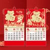 2025 Chinese Wall Calendar Year of The Snake Hanging Calendar Monthly Planner Traditional Chinese New Year Lunar Date Calendar