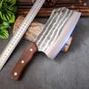 Forged Kitchen Knives Cleaver Meat Chinese Knife Stainless Steel Butcher Knife Wood Handle Chef Knives Chopping Vegetables Meat
