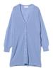 B:MING LIFE STORE by BEAMS Women's Washable L/S Knit Cardigan In Light Blue, One Size