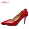 Fashion Aphixta 7cm Thin Heels Women Pumps Dress Classic Shoes Wedding Official Leisure Party Shoes Super Big Size 49 50 Plus Size