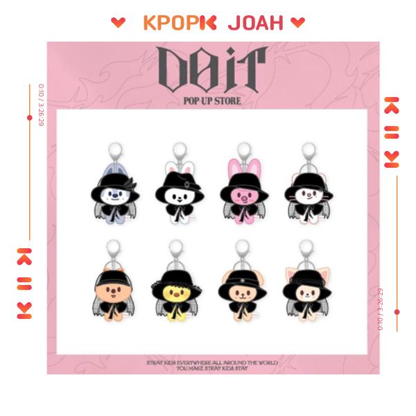 (SKZOO COSTUME MAGNET PLUSH KEYRING) Stray Kids [DO IT] POP-UP STORE MD