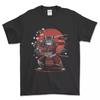 Japanese Samurai Cat Graphic Vintage Warrior Art T Shirt