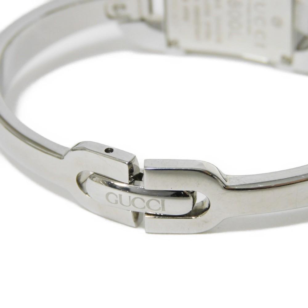 Used 9539 Bangle Watch 6800L 7975 Black Dial Quartz Stainless Steel Women's from Japan AUTHENTIC