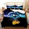 Home Bedding Single Double Bed Full Size Deer Print Pillowcase and Quilt Cover Bedding Home Decoration Bedding Large Bed Quilt Cover Full Size