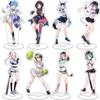 Cutey Figure Hololive Vtuber Acrylic Usada Pekora Uruha Rushia Hosimati Suisei Inugami Korone Bags Stand Model Anime