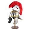 Medieval Roman Centurion Helmet Roman Armor Helmet Gallic Smiths Helmets Halloween Lerp Ancient Roman Crusader Helmet With Red Plume