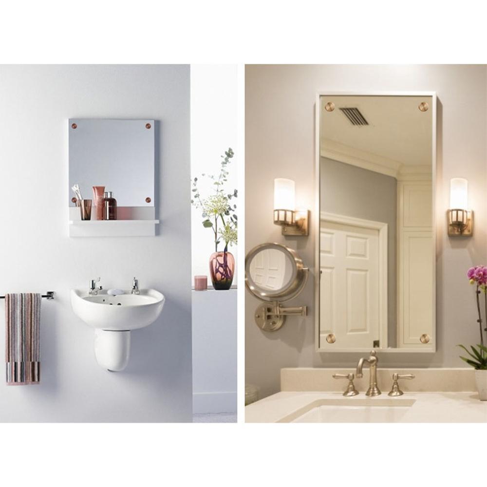 Hardware Decoration Screw Covers Mirror Fasteners Screws Decorative Cap Mirror Fixing Nails