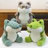 Cute Crocodile Backpack Doll Cute Crocodile Large Doll Plush Toy Children's Sleeping Doll Birthday Gift