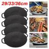 29/33/36CM Non-stick BBQ Grill Pan Korean Barbecue Plate Grill Meat Pot Plancha Para Cocinar Outdoor Camping Bakeware Fry Pan