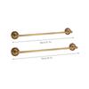 Bathtub Grab Bar Antique Brass Grab Bar Grab Rail Armrest Handle 50cm Toilet Elderly Handrail Home Safety Wall