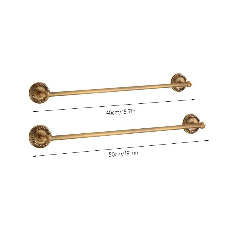 Bathtub Grab Bar Antique Brass Grab Bar Grab Rail Armrest Handle 50cm Toilet Elderly Handrail Home Safety Wall